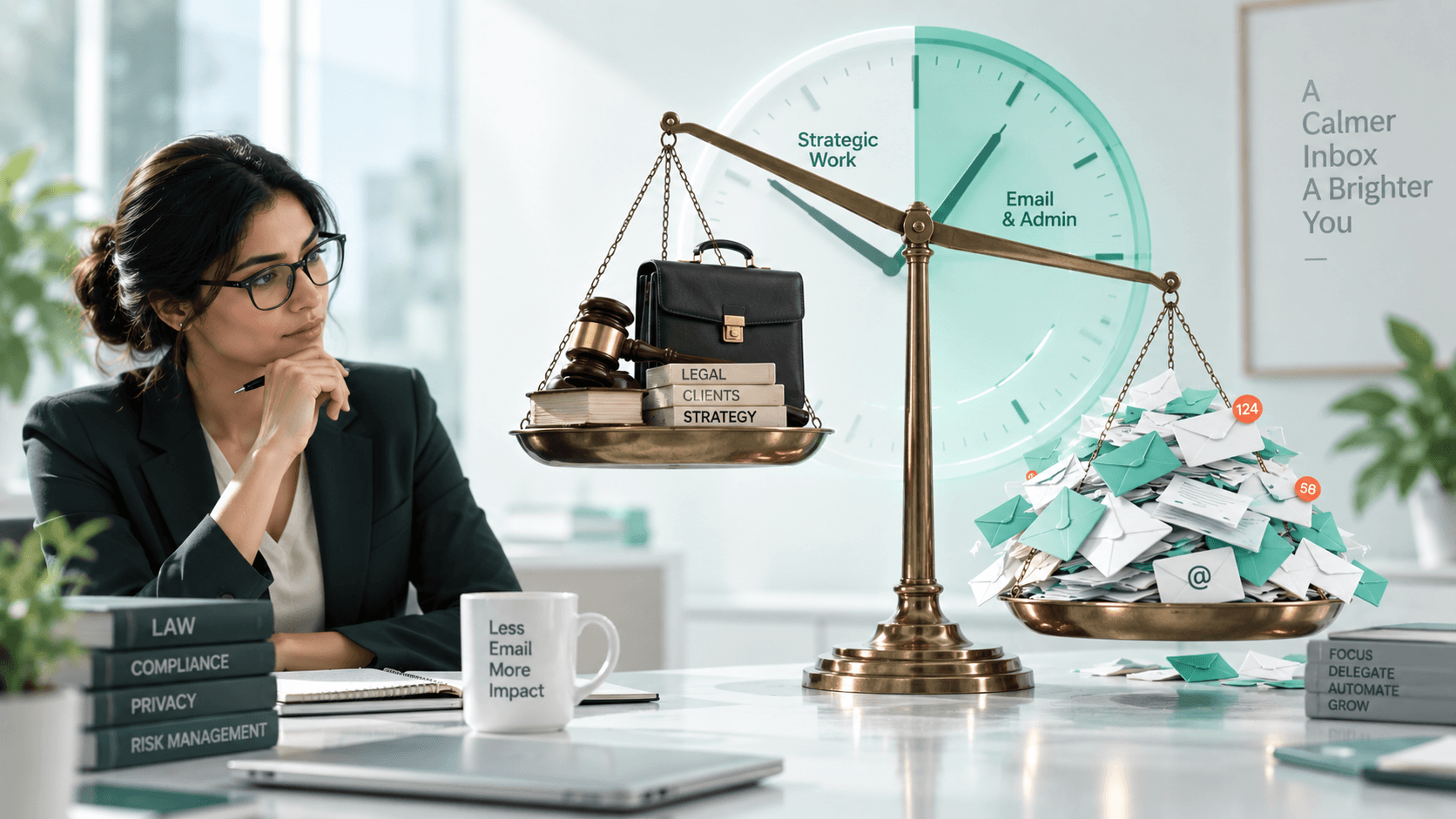 How Lawyers Spend Most of Their Day on Email and What It Actually Costs the Firm